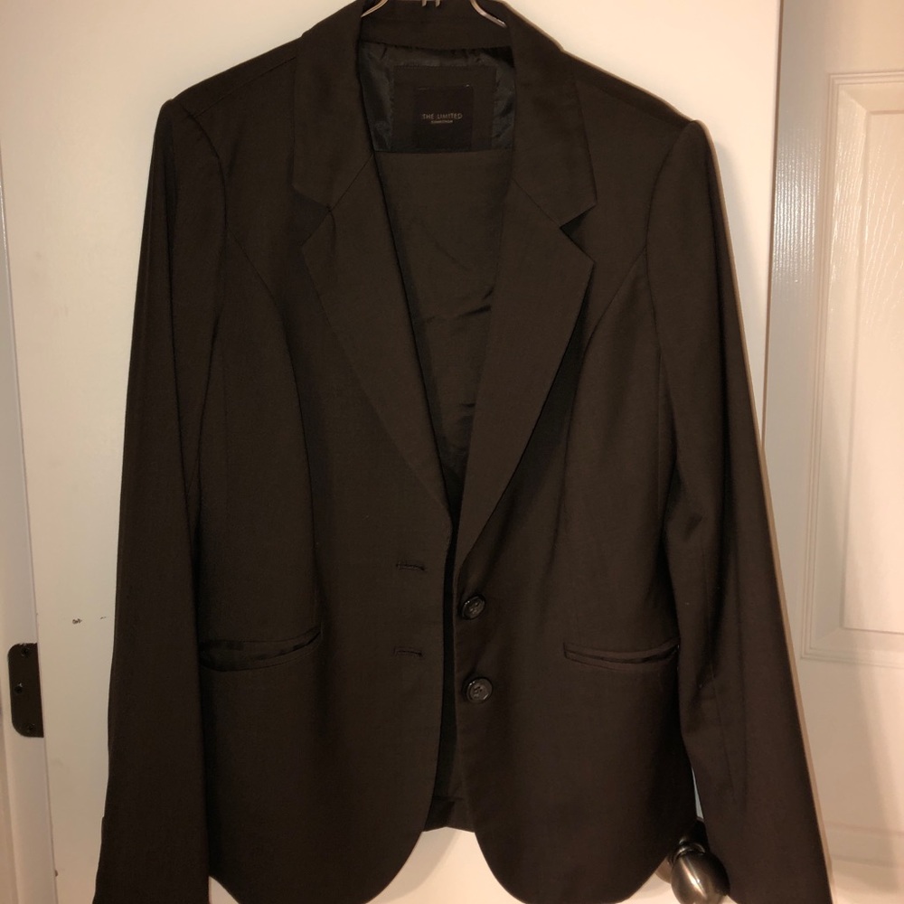 Limited Brown Pencil Skirt Suit